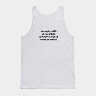 one ring Tank Top